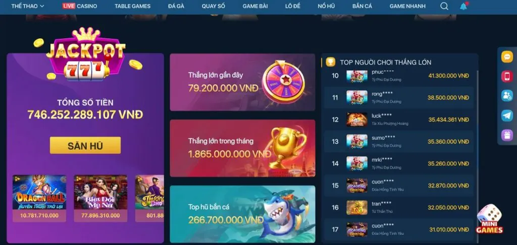 Trò chơi bắn cá Golden Dragon
